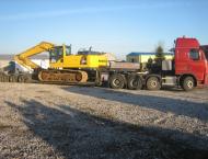 Transport koparki 35 ton